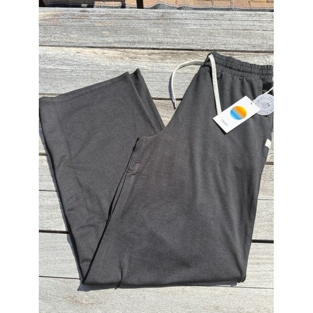 Vuori Halo Wide Leg Pants Black NWT